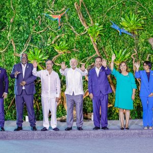 08.08.2023 - Foto oficial com os chefes de Estado e de Governo d