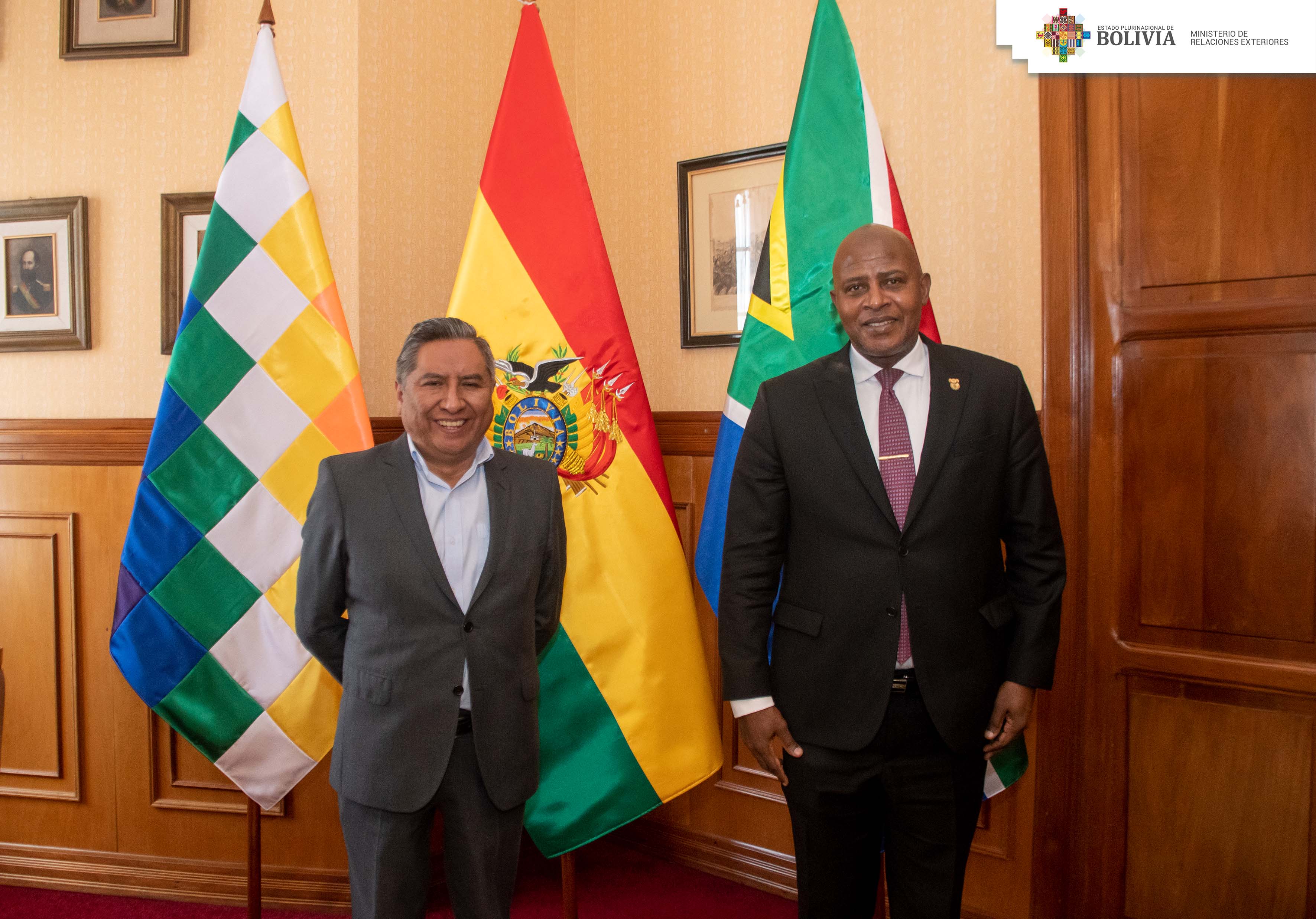 Bolivia y Sudáfrica dan un nuevo impulso a la relación bilateral