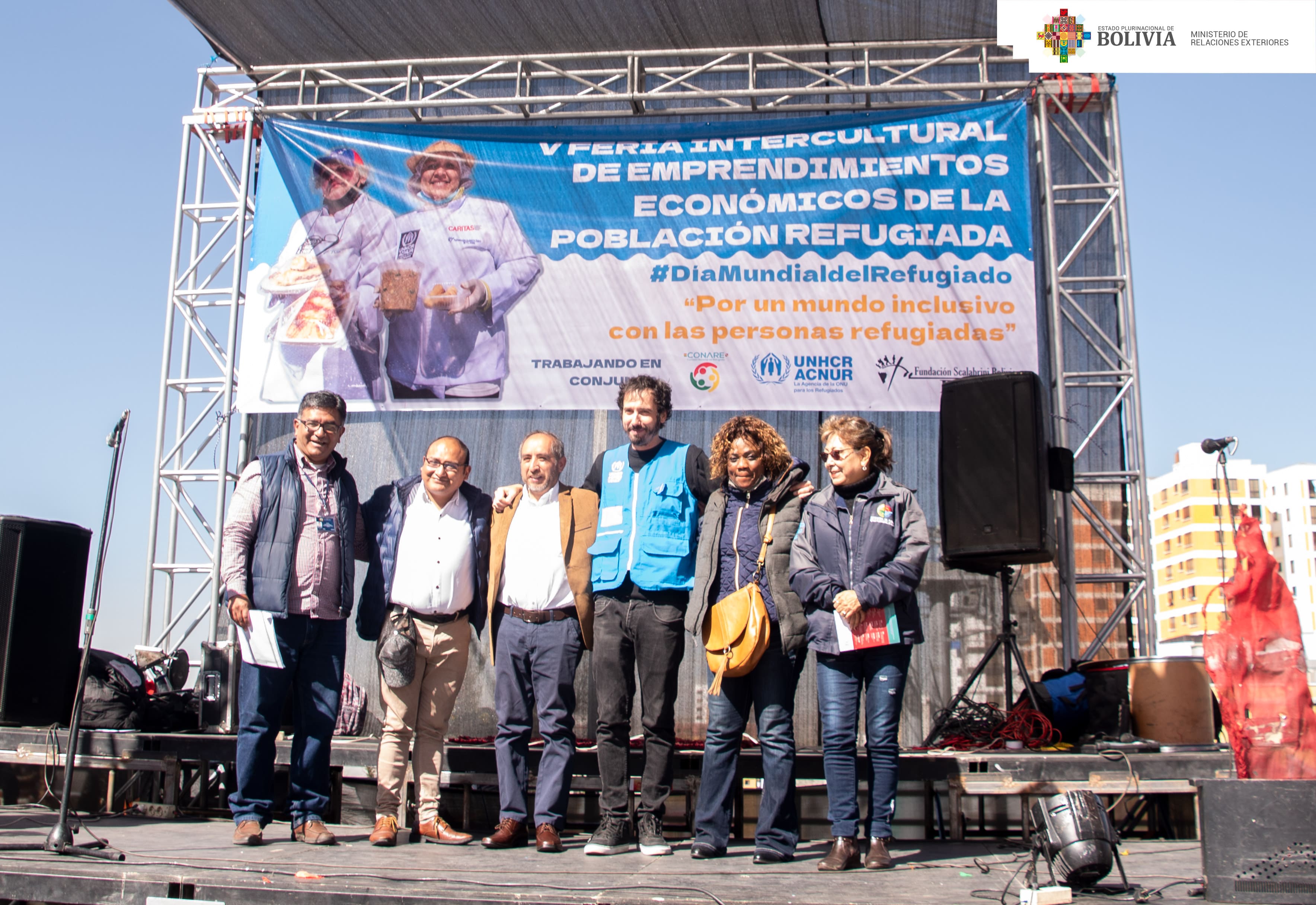 Feria Intercultural inicia actos en conmemoración del Día Mundial del Refugiado