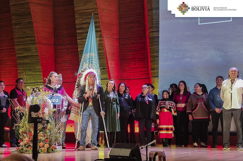 Bolivia participa del lanzamiento de alto nivel del Decenio Internacional de las Lenguas Indígenas 2022- 2032