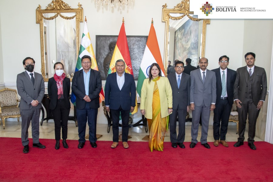 Bolivia e India fortalecen sus relaciones bilaterales