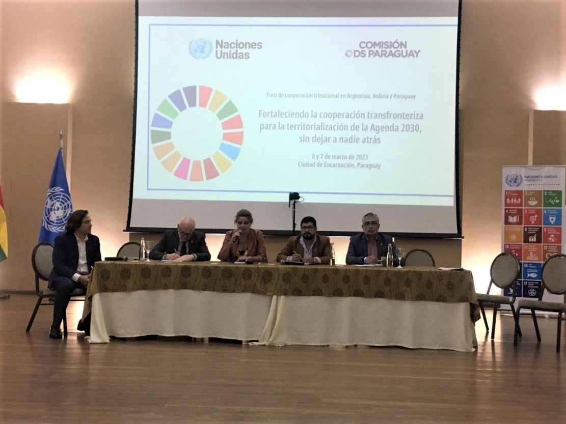 Argentina, Bolivia y Paraguay dialogan sobre cooperación transfronteriza en la implementación de los ODS